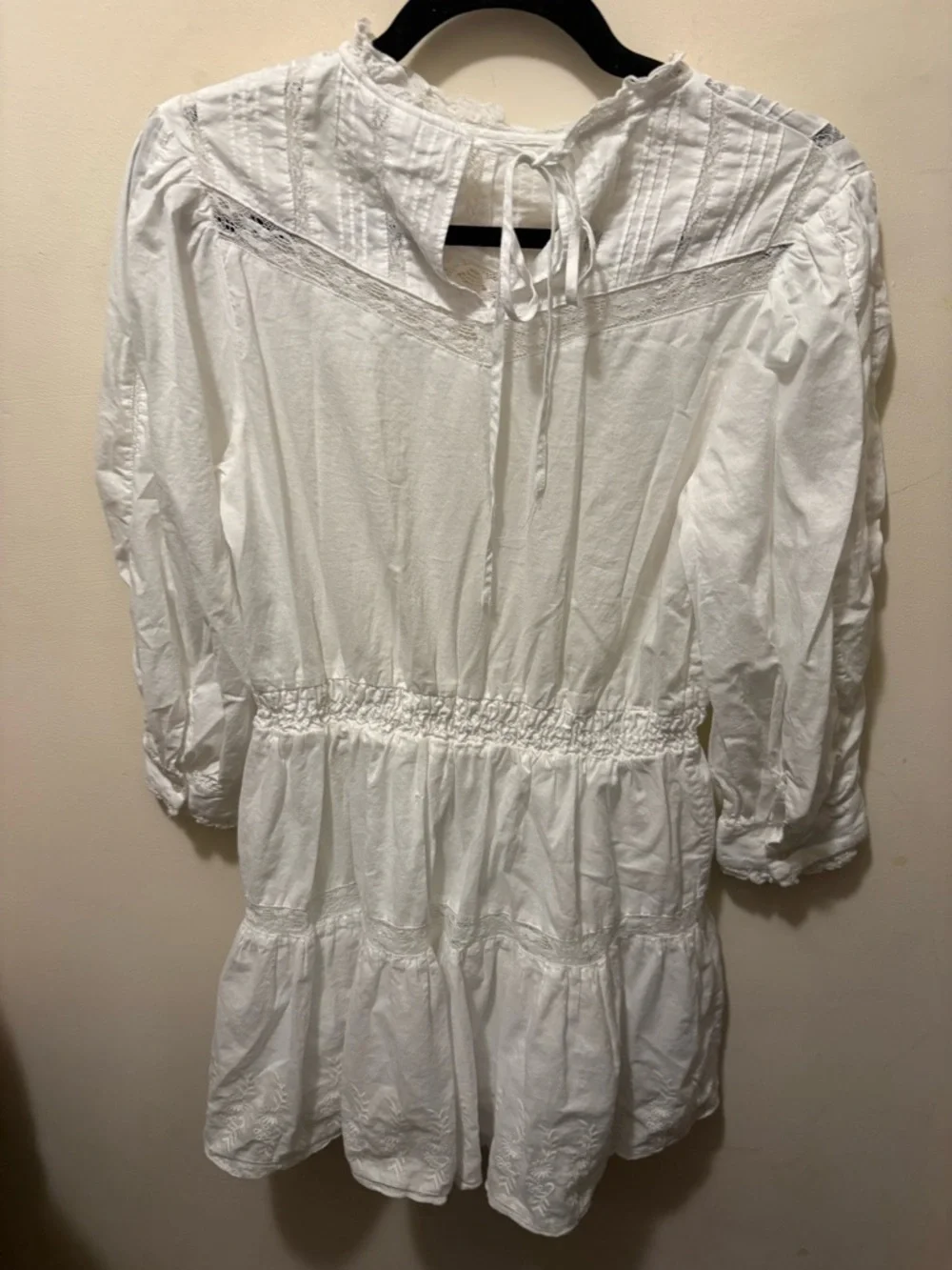 Loveshackfancy x target Talulah white mini dress size small - Picture 4 of 11